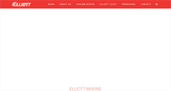 Desktop Screenshot of elliott-marine.com